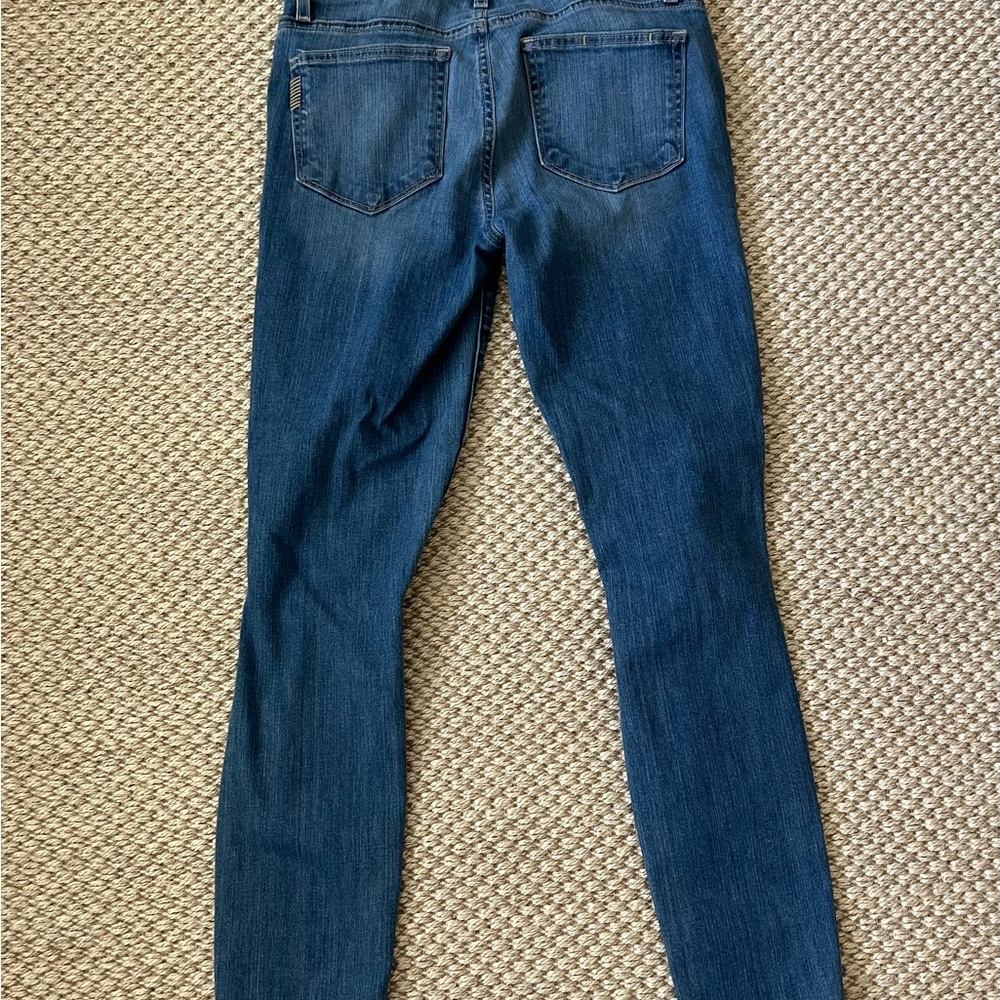 Paige Blue Denim Jeans - Picture 3 of 5